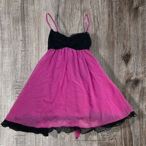 Ambrielle NWT Sexy Baby Doll Nightgown w/ Thong Women’s L Valentine’s Day
